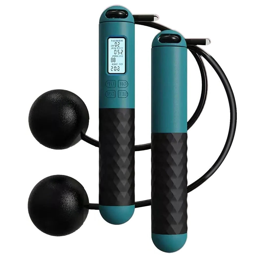 Colverro™ Cordless Weighted Jump Rope with Digital Counter