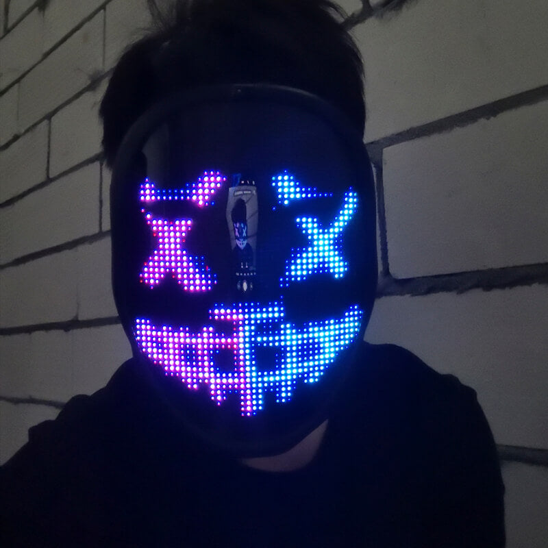 Colverro™ Light-Up LED Smart Mask with Face-Changing Effects