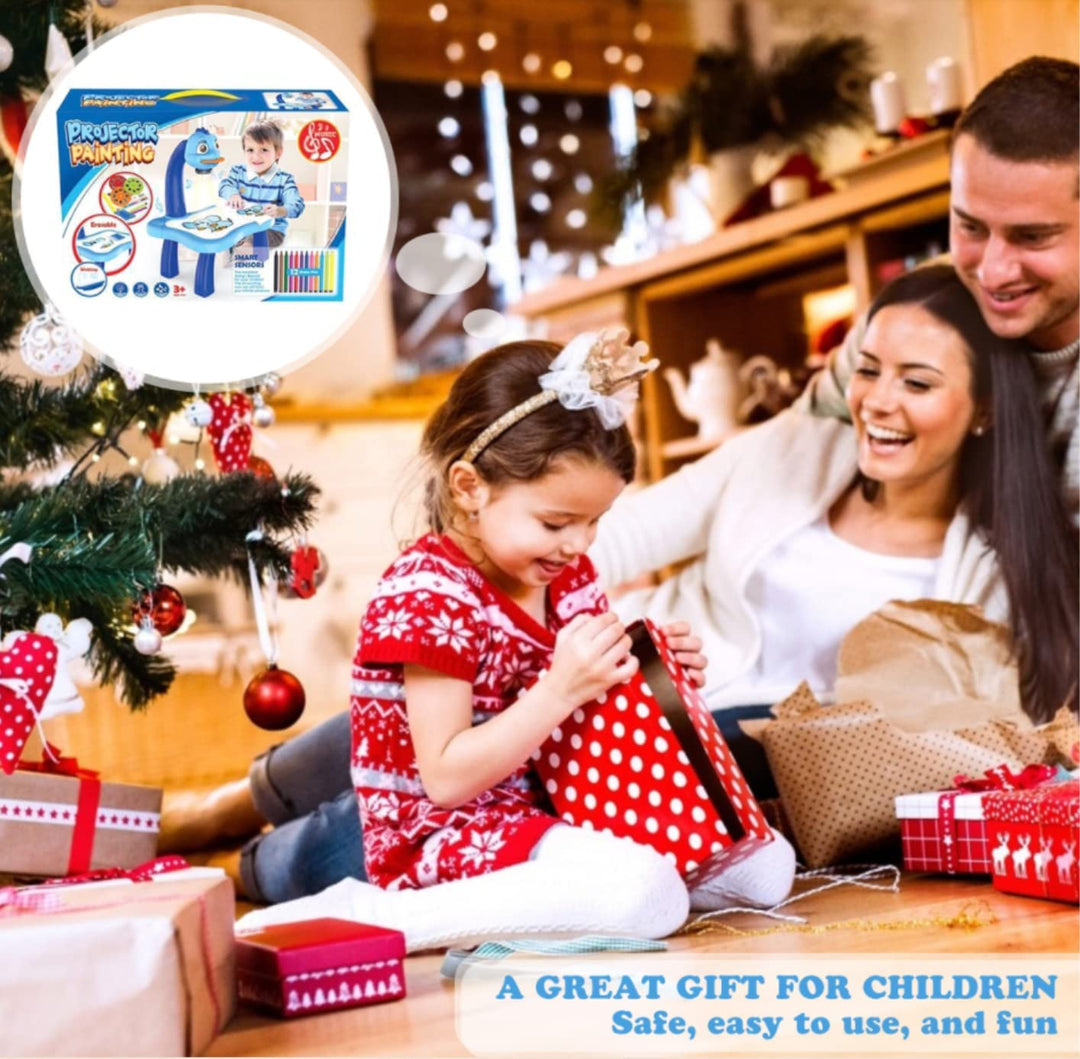 Colverro™ LED Drawing Projector for Kids with Tracing Pattern Slides