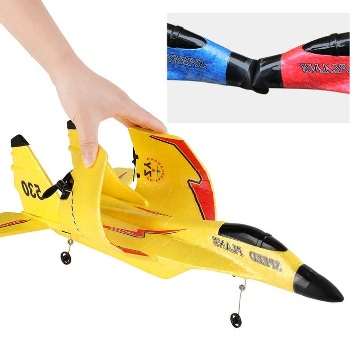 Colverro™ Shatter-Resistant Remote Control Airplane for Kids and Adults