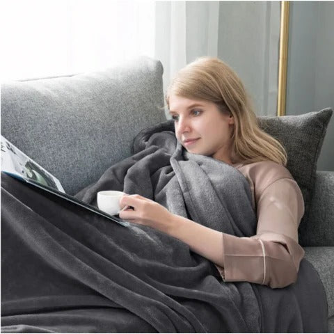 Colverro™ Waterproof Reversible Throw Blanket for Couch and Bed