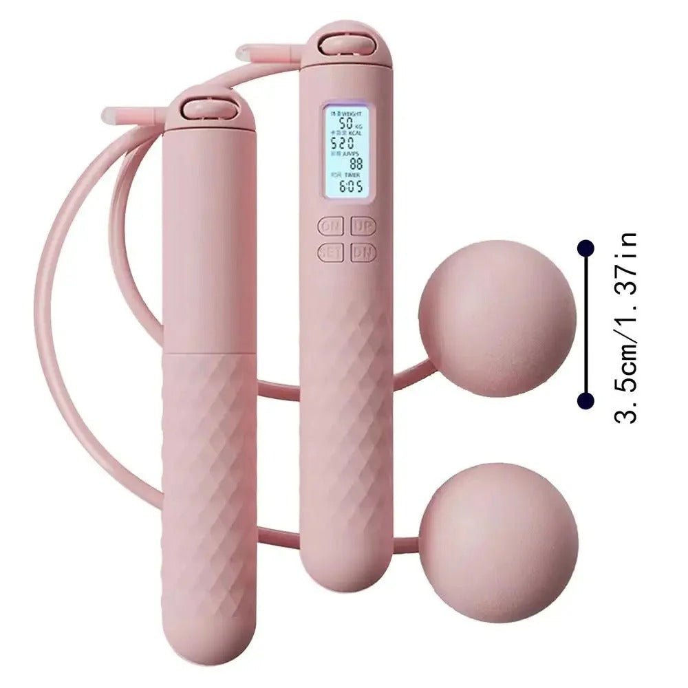 Colverro™ Cordless Weighted Jump Rope with Digital Counter