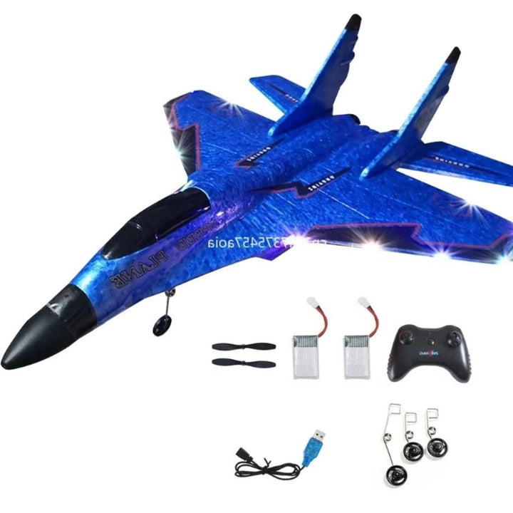 Colverro™ Shatter-Resistant Remote Control Airplane for Kids and Adults