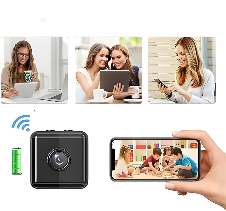 Colverro™ Wireless 1080p HD Security Camera with Night Vision and App