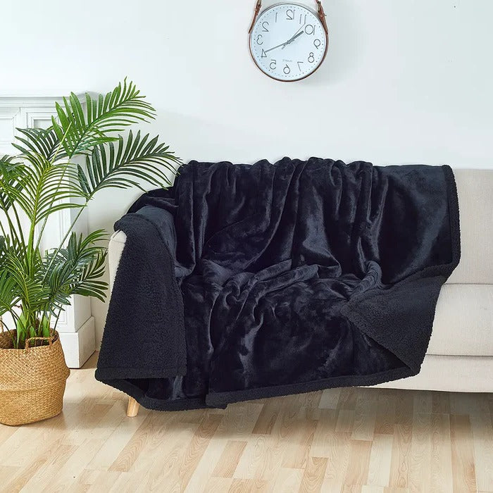 Colverro™ Waterproof Reversible Throw Blanket for Couch and Bed