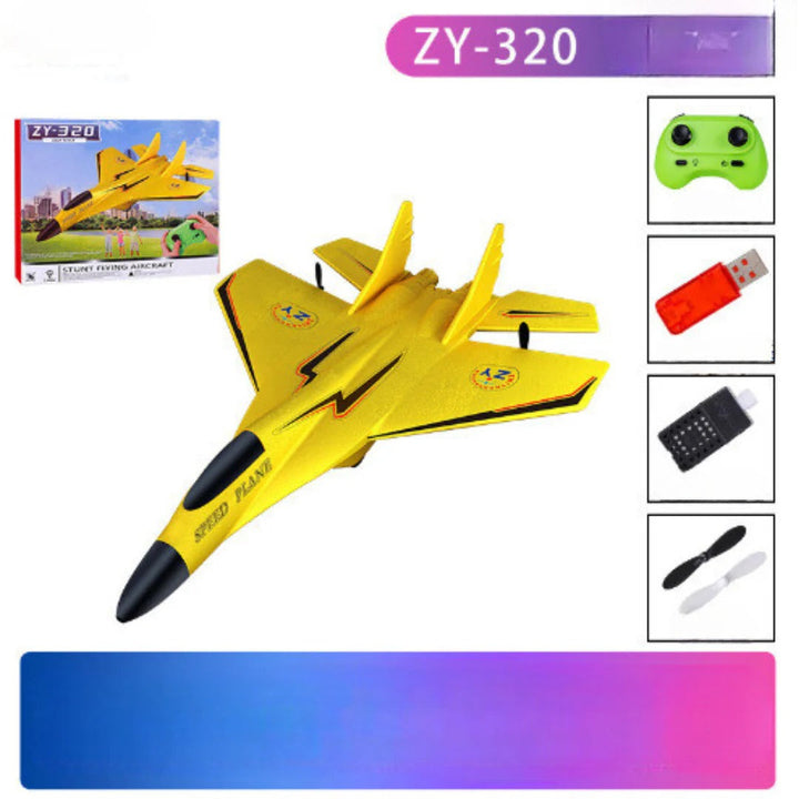 Colverro™ Shatter-Resistant Remote Control Airplane for Kids and Adults