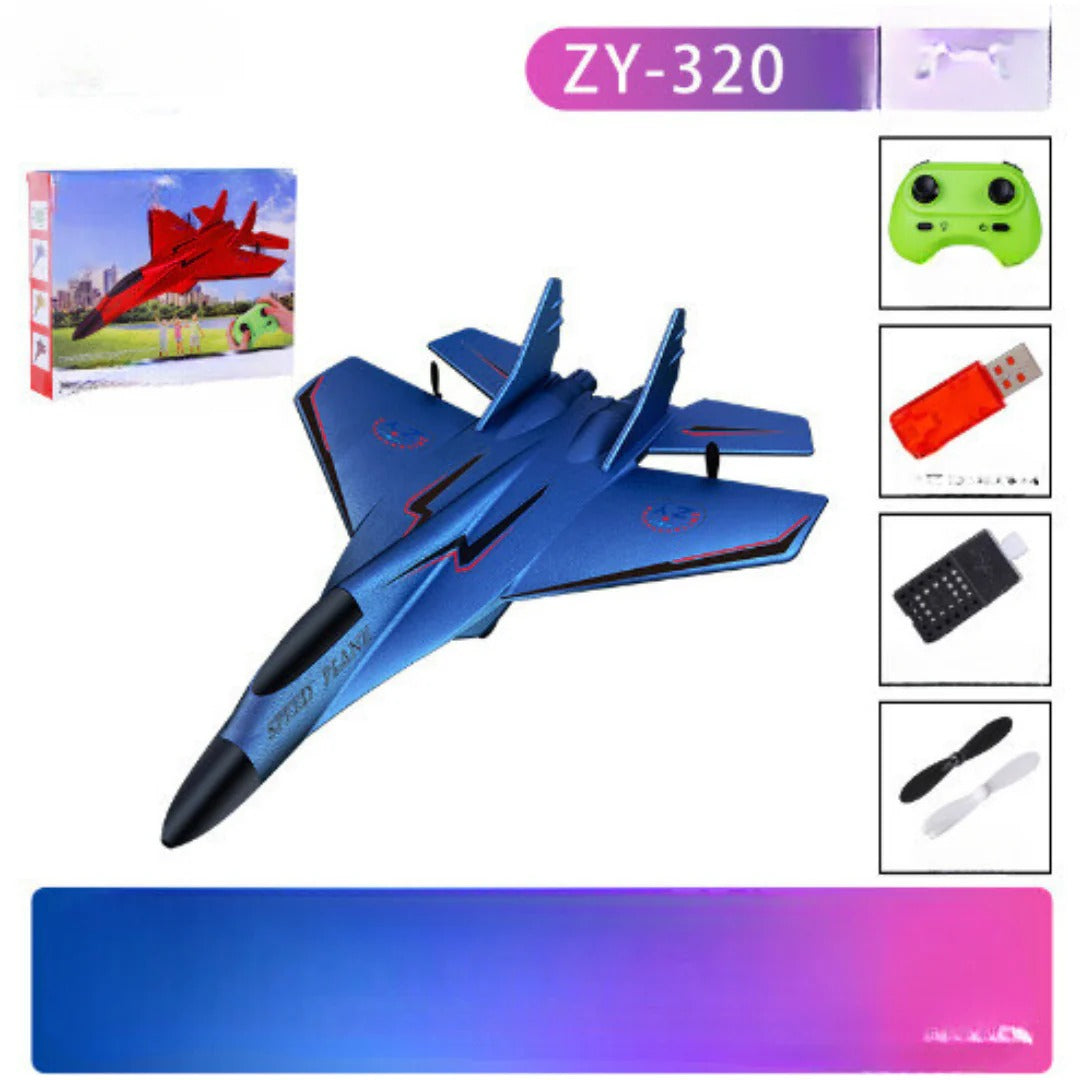 Colverro™ Shatter-Resistant Remote Control Airplane for Kids and Adults