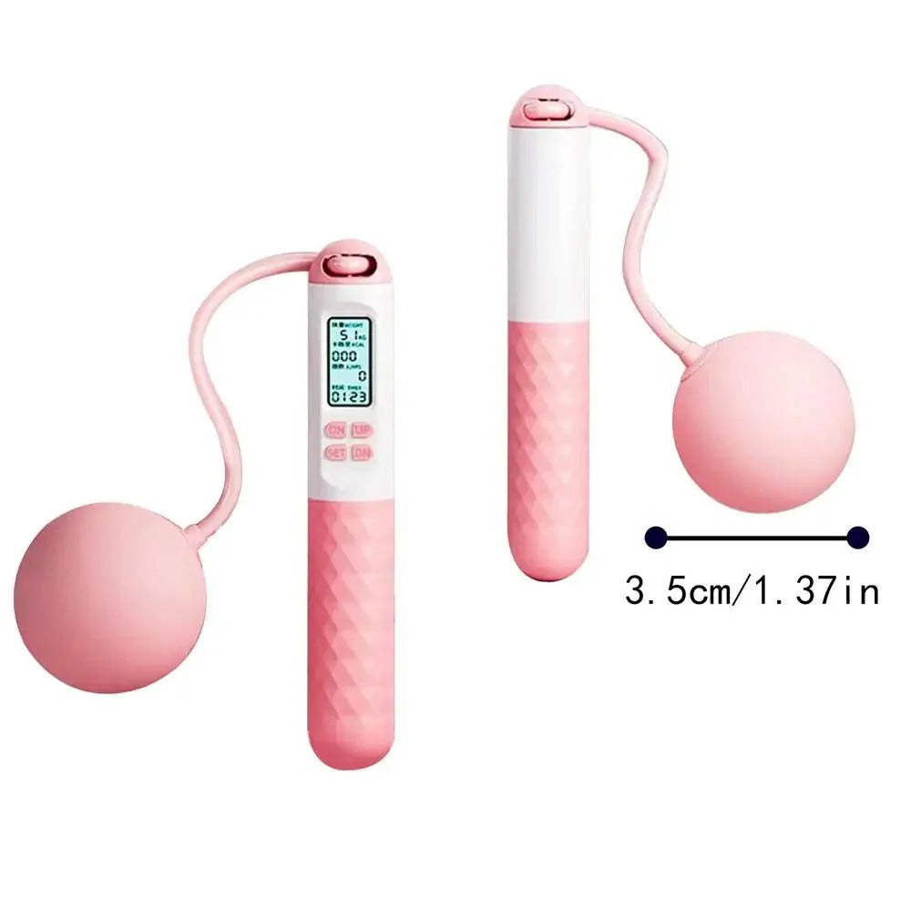 Colverro™ Cordless Weighted Jump Rope with Digital Counter