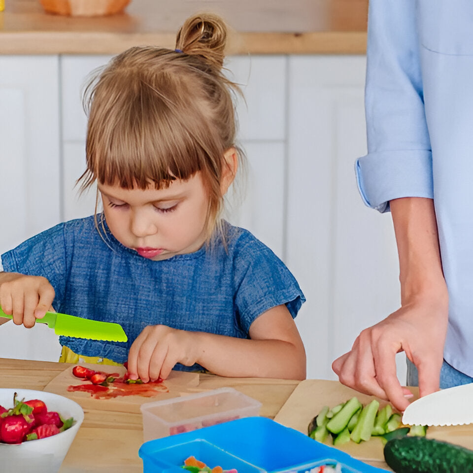 Colverro™ Kids 13-Piece Cooking Set with Kid-Safe Kitchen Utensils