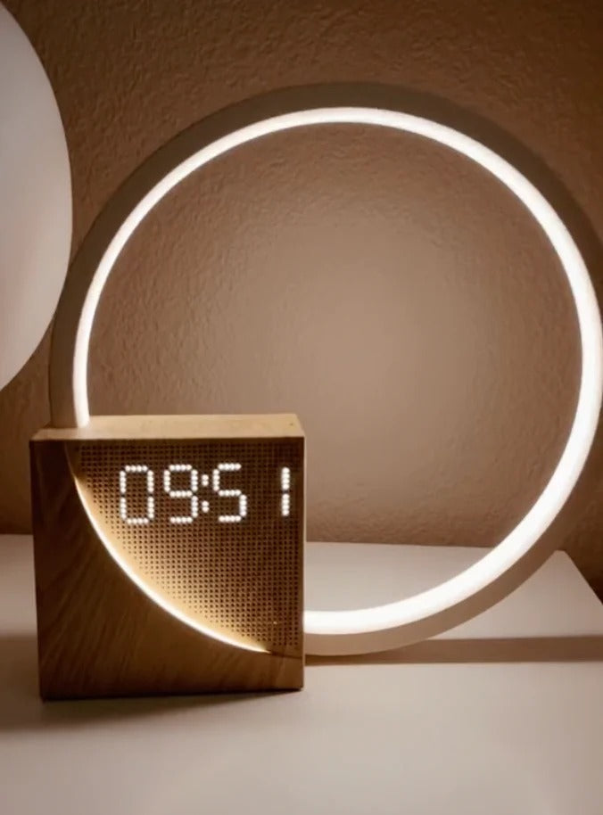 Colverro™ Scandi Sunrise Alarm Clock with FM Radio and USB Charging