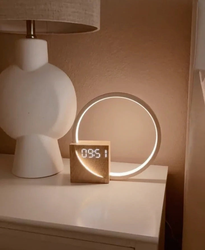 Colverro™ Scandi Sunrise Alarm Clock with FM Radio and USB Charging