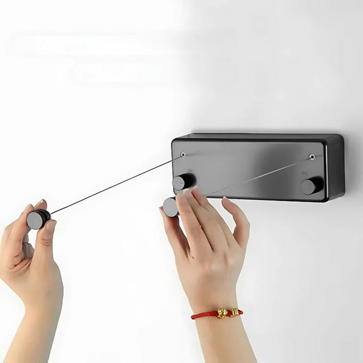 Colverro™ Retractable Wall-Mounted Clothesline with Two Lines