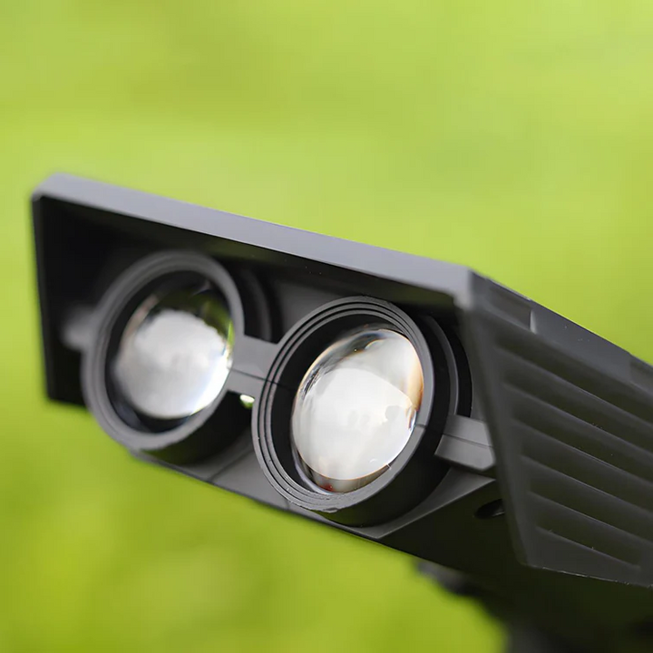 Colverro™ Solar LED Landscape Spotlight with Zoom Lens and RGB Color