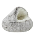 Colverro™ Calming Cave Dog Bed with Cozy Covered Nest Design