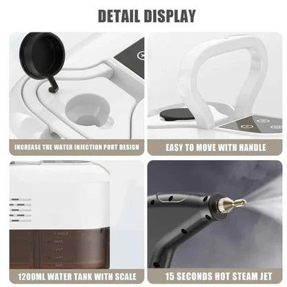 Colverro™ Handheld High-Pressure Steam Cleaner with 6 Power Settings