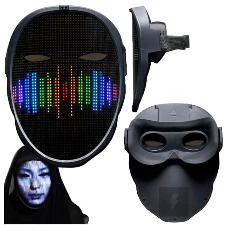 Colverro™ Light-Up LED Smart Mask with Face-Changing Effects