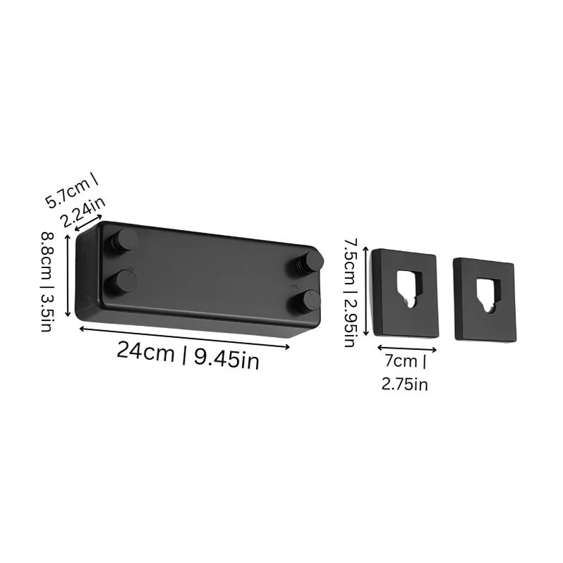 Colverro™ Retractable Wall-Mounted Clothesline with Two Lines