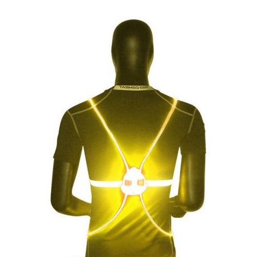 Colverro™ LED Reflective Night Vest with 360° Visibility and 3 Light Modes