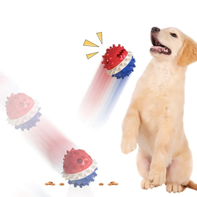 Colverro™ Self-Moving Pet Toy with Chew Bars and Rolling Balls