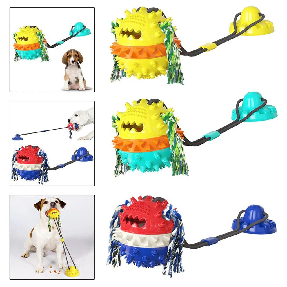 Colverro™ Self-Moving Pet Toy with Chew Bars and Rolling Balls