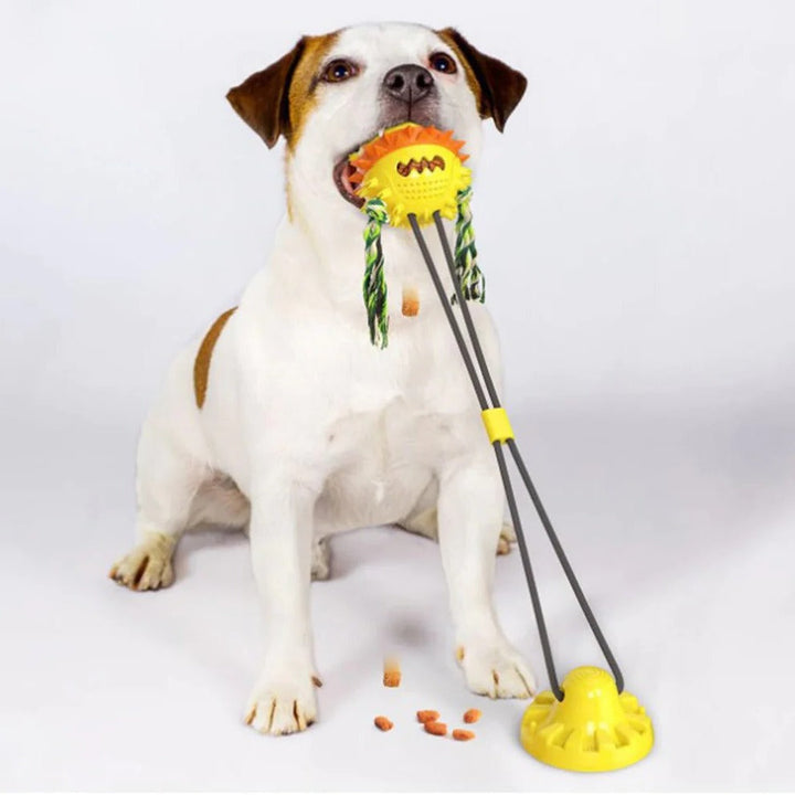 Colverro™ Self-Moving Pet Toy with Chew Bars and Rolling Balls