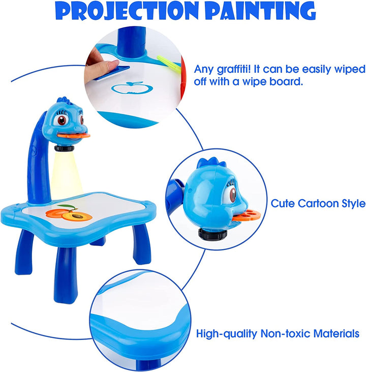 Colverro™ LED Drawing Projector for Kids with Tracing Pattern Slides