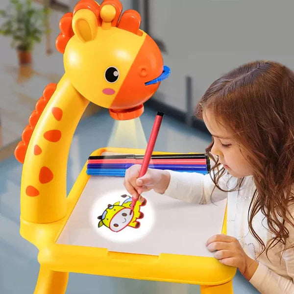 Colverro™ LED Drawing Projector for Kids with Tracing Pattern Slides