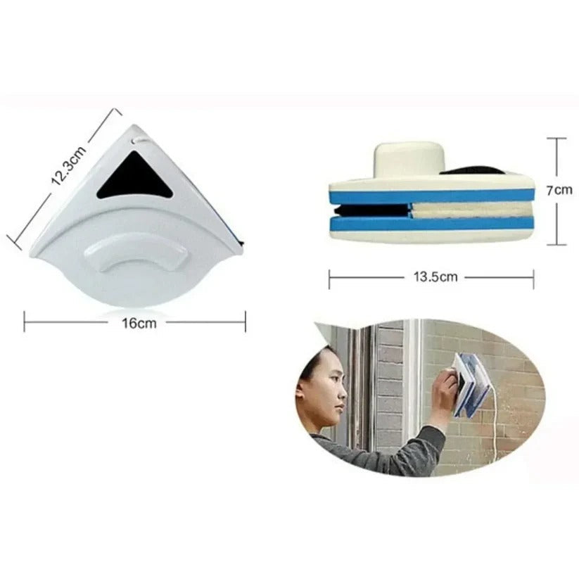Colverro™ Dual-Sided Magnetic Window Cleaner for Hard-to-Reach Windows