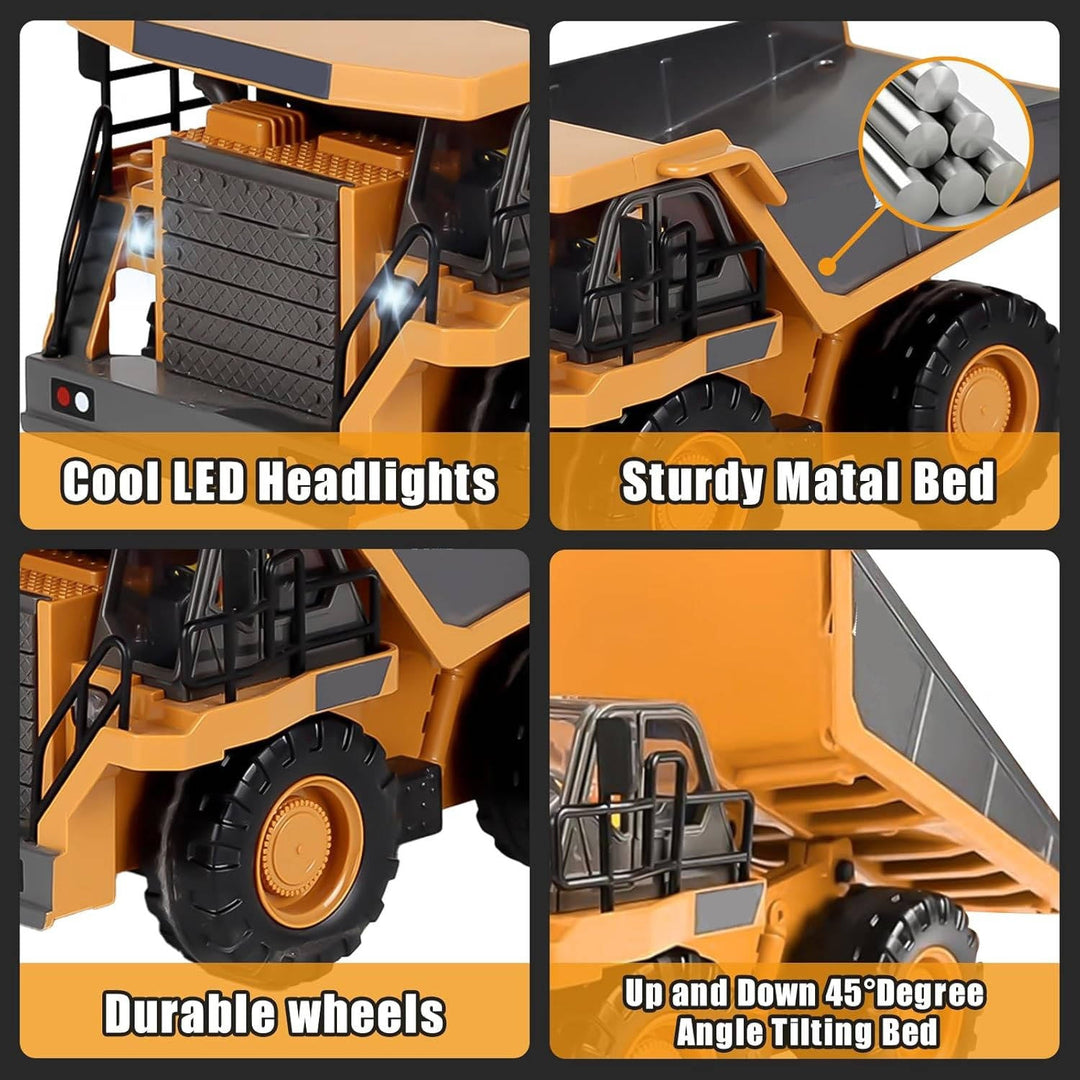 Colverro™ Remote Control Excavator with Metal Tools and 360° Rotation