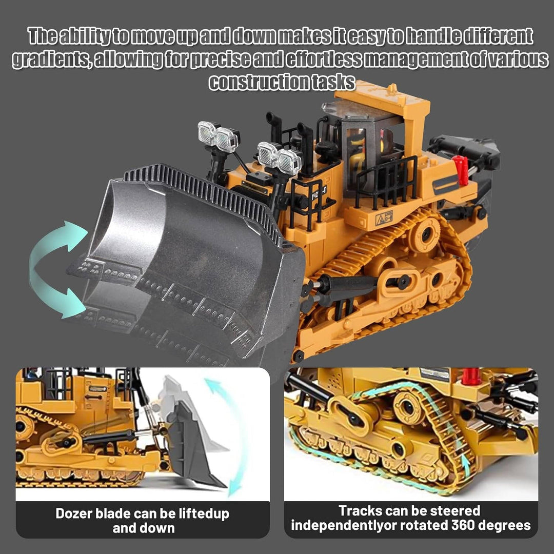 Colverro™ Remote Control Excavator with Metal Tools and 360° Rotation