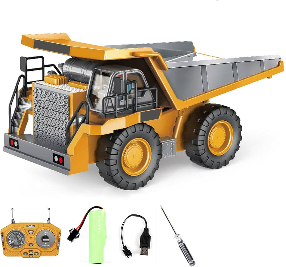 Colverro™ Remote Control Excavator with Metal Tools and 360° Rotation