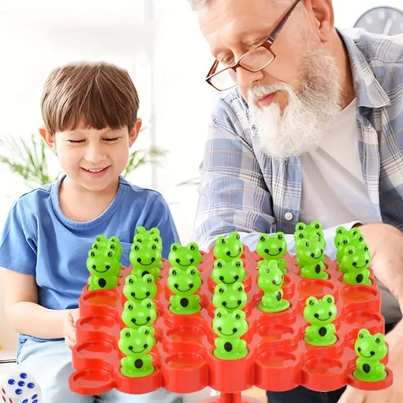 Colverro™ Frog Balance Math Game for Kids – Counting &amp; Stacking STEM Toy