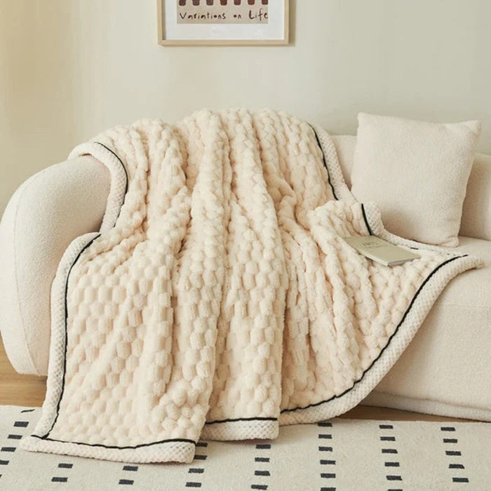 Colverro™ Bubble-Textured Cozy Throw Blanket with a Cloud-Soft Feel