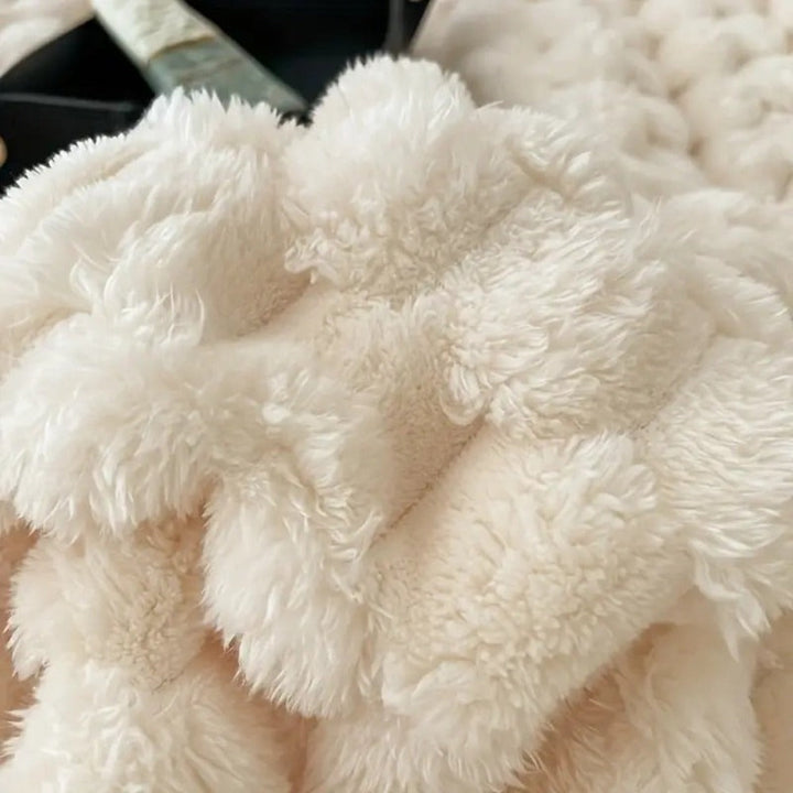 Colverro™ Bubble-Textured Cozy Throw Blanket with a Cloud-Soft Feel
