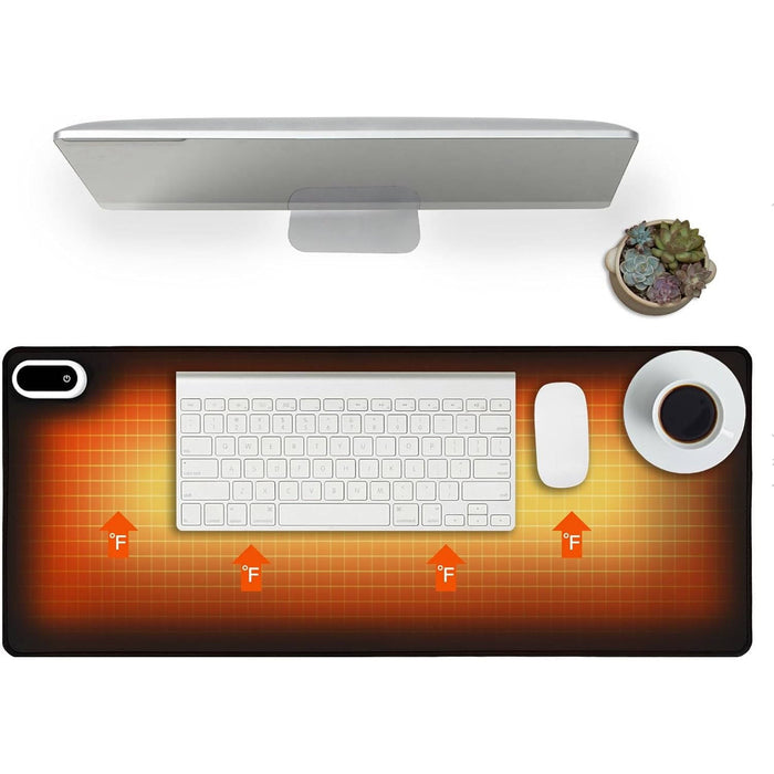 Colverro™ Heated Desk Pad with 5 Heat Levels and Auto Shutoff