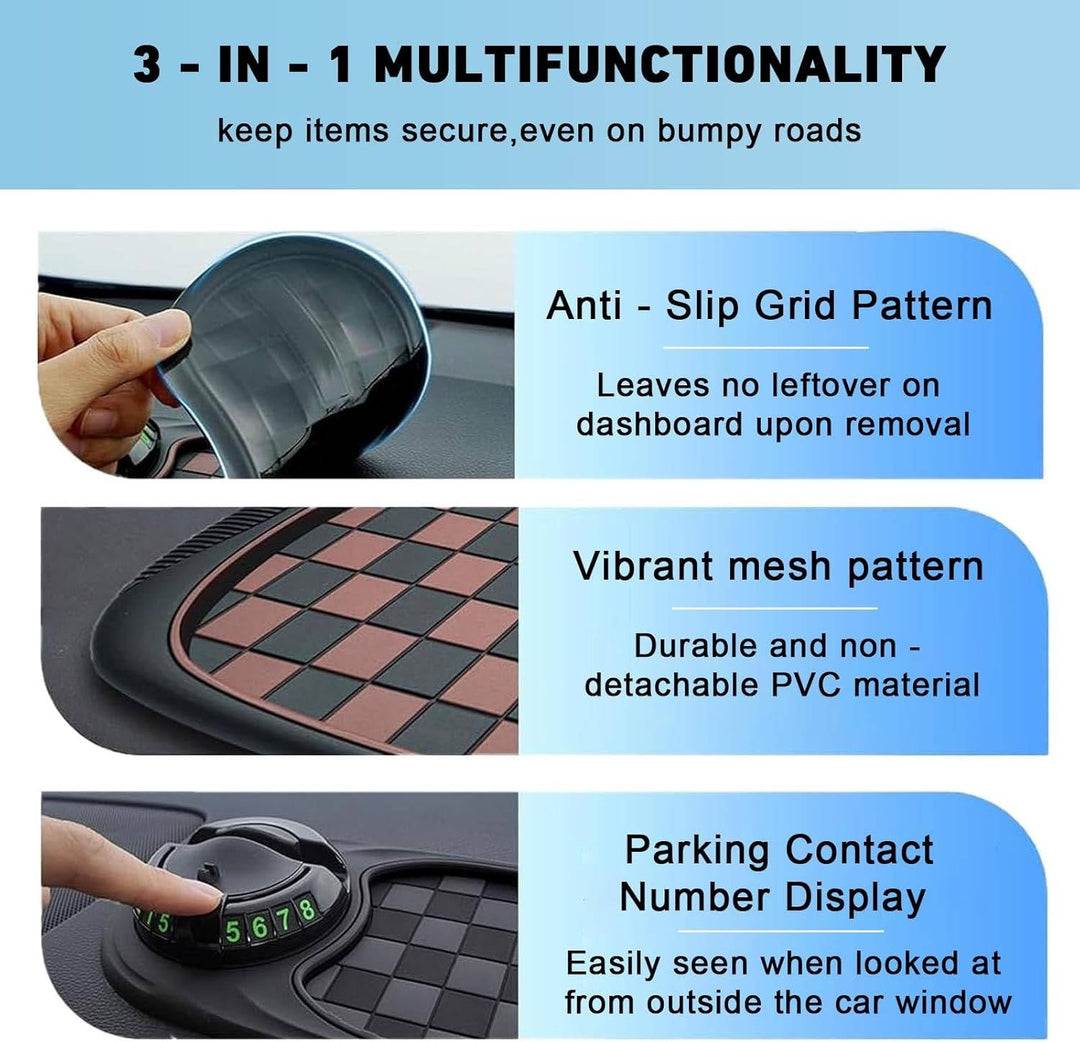 Colverro™ Universal Dashboard Phone Holder with 360° Rotation
