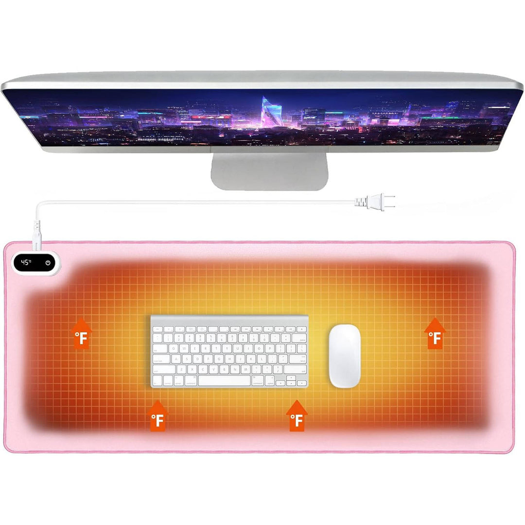 Colverro™ Heated Desk Pad with 5 Heat Levels and Auto Shutoff