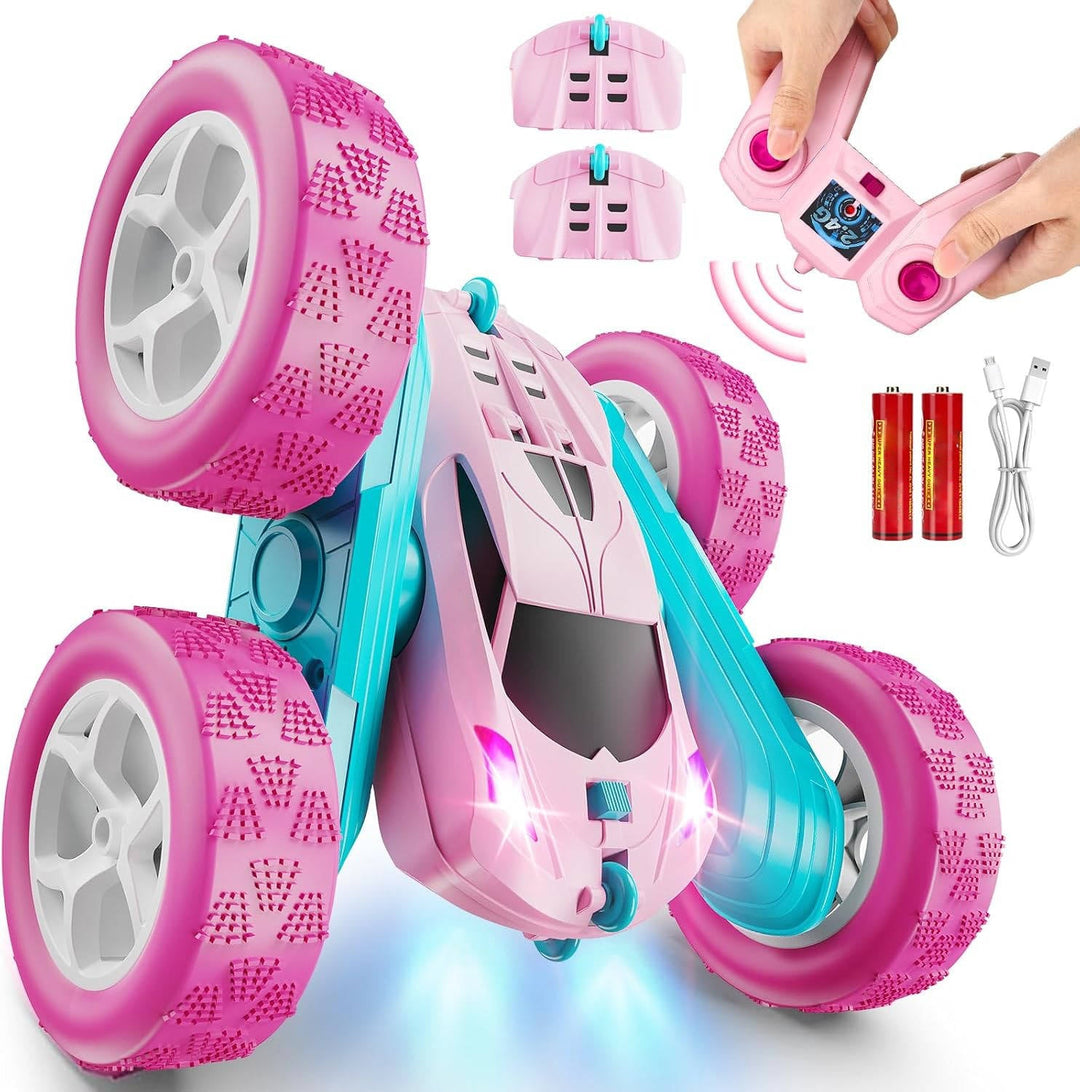 Colverro™ RC Stunt Car with 360° Flips and Two Swappable Batteries
