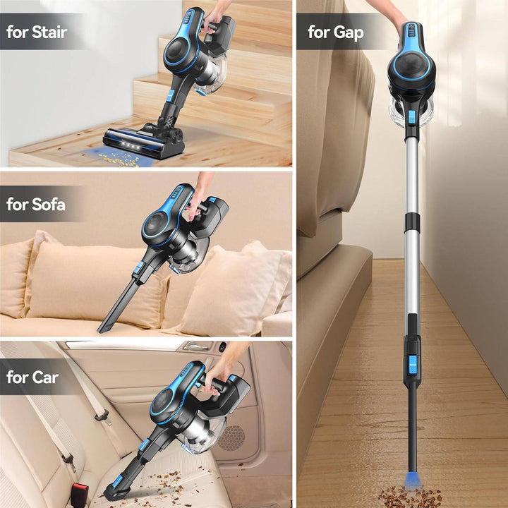 Colverro™ Lightweight Cordless Stick Vacuum with 5-Layer Filtration