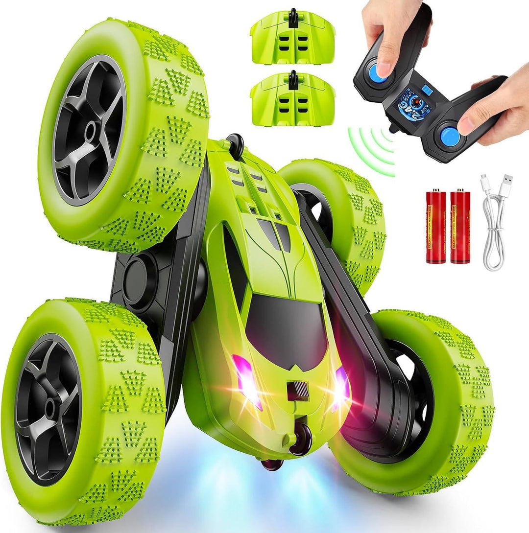 Colverro™ RC Stunt Car with 360° Flips and Two Swappable Batteries