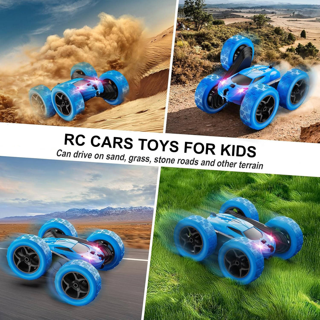 Colverro™ RC Stunt Car with 360° Flips and Two Swappable Batteries
