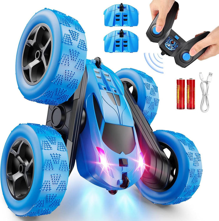 Colverro™ RC Stunt Car with 360° Flips and Two Swappable Batteries