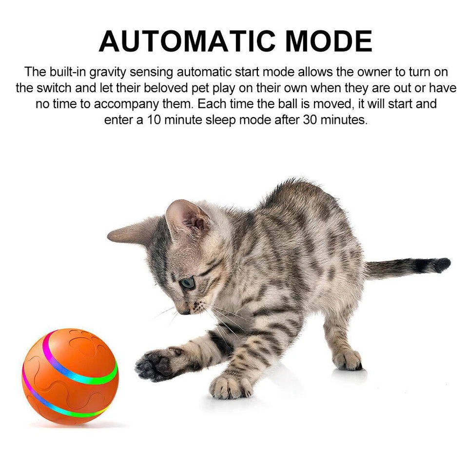 Colverro™ Remote Control Dog Ball with Motion Sensor and Lights