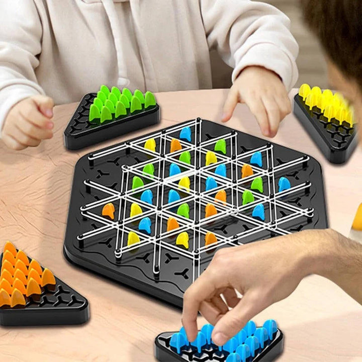 Colverro™ Triangle Strategy Board Game for Kids and Family Game Night