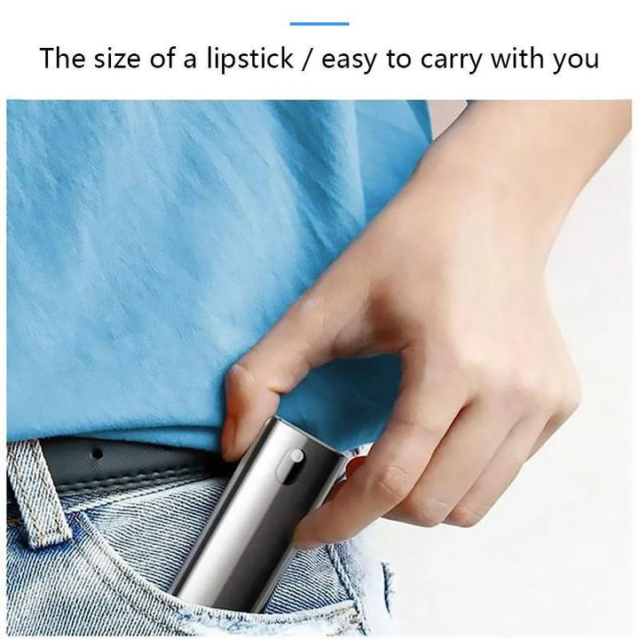 Colverro™ Pocket Screen Cleaner Spray with Built-In Microfiber Wiper