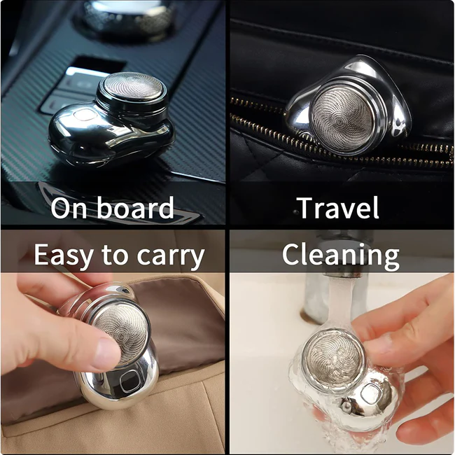 Colverro™ Pocket-Size Electric Shaver with Fast USB-C Charging