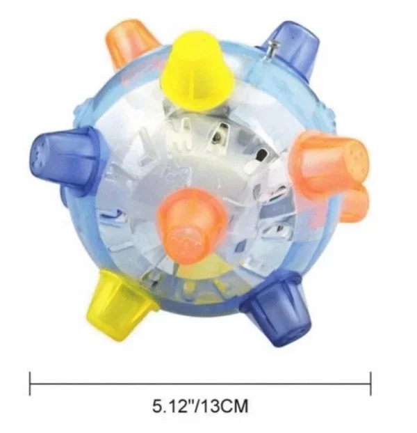 Colverro™ Interactive LED Jumping Ball for Dogs with Sound and Wiggle