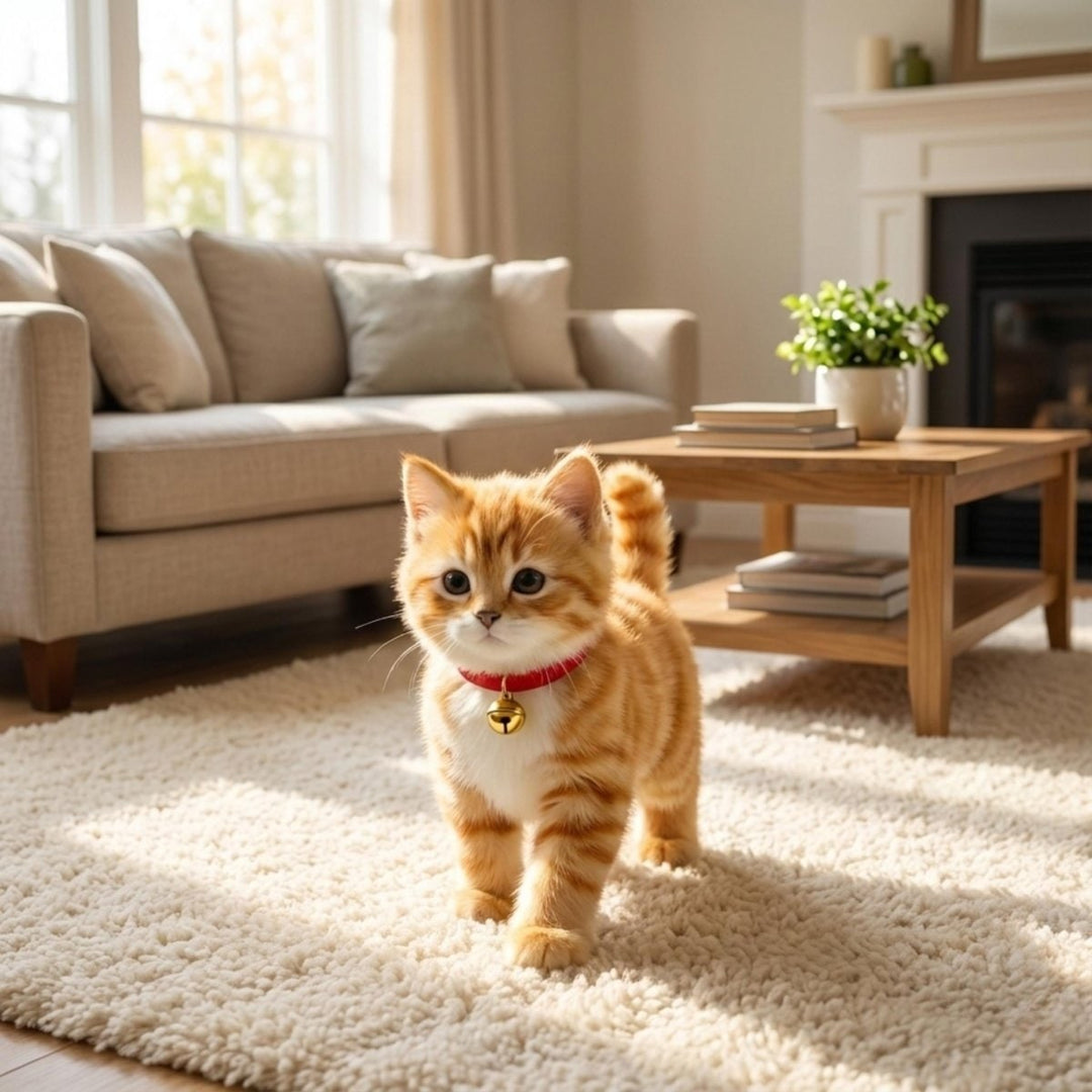 Colverro™ Walking and Meowing Plush Robot Kitten Toy for Kids