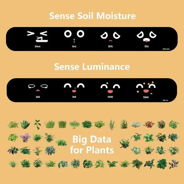 Colverro™ Smart Plant Pot with Self-Watering and Soil Monitoring