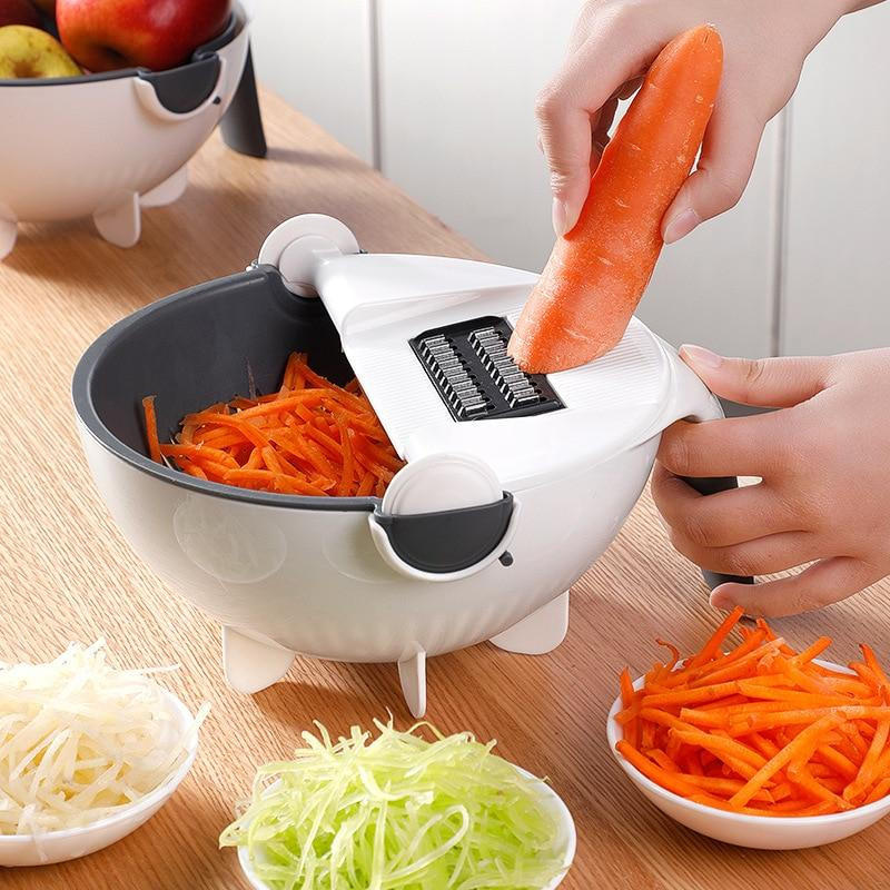 Colverro™ 7-in-1 Vegetable Chopper and Slicer with Grater and Peeler